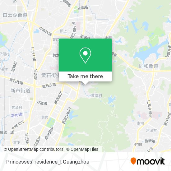 Princesses' residence👑 map