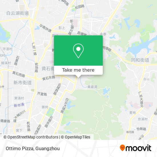 Ottimo Pizza map