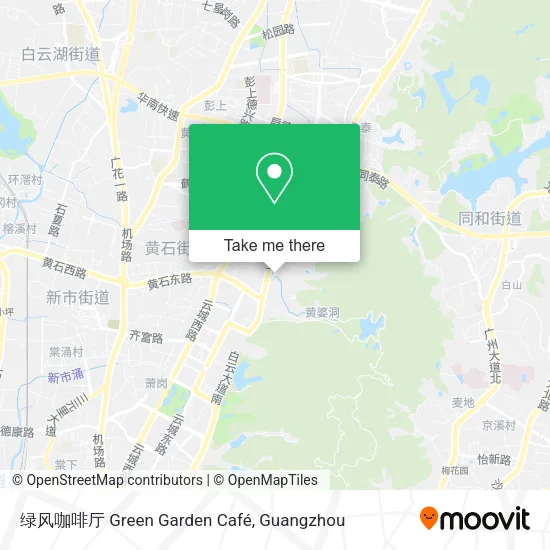 绿风咖啡厅 Green Garden Café map