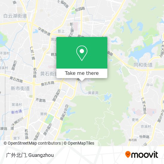 广外北门 map