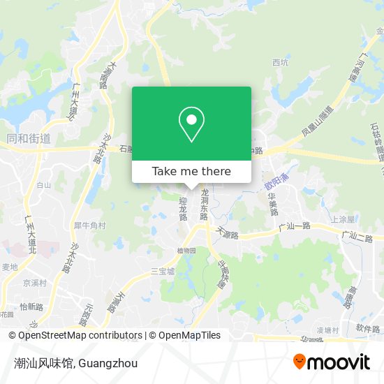 潮汕风味馆 map