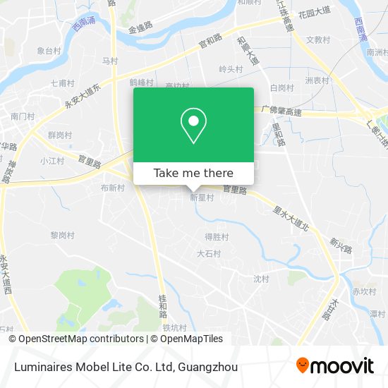 Luminaires Mobel Lite Co. Ltd map