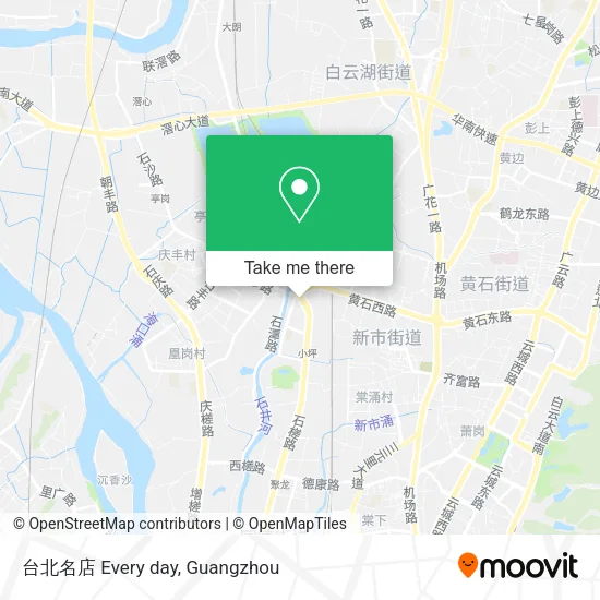 台北名店 Every day map