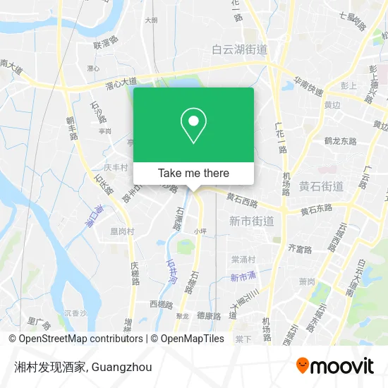 湘村发现酒家 map