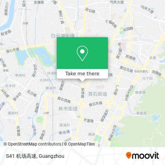 S41 机场高速 map