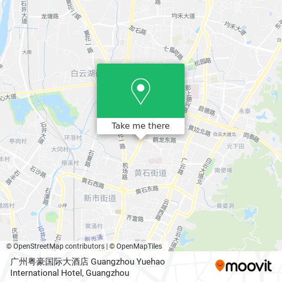 广州粤豪国际大酒店 Guangzhou Yuehao International Hotel map