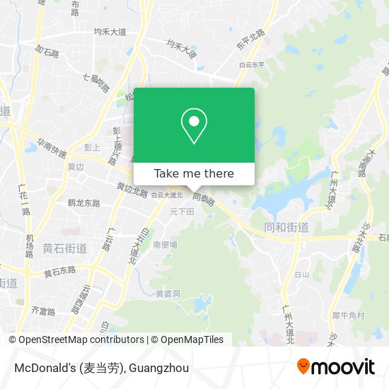 McDonald's (麦当劳) map