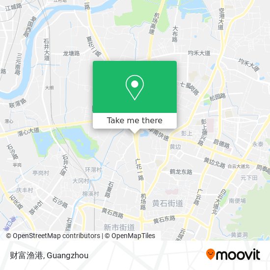 财富渔港 map