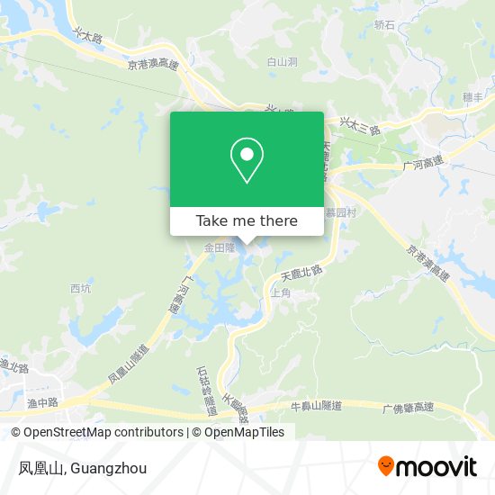 凤凰山 map