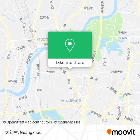 大朗村 map