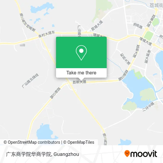 广东商学院华商学院 map