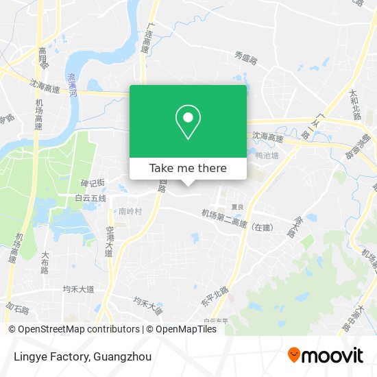 Lingye Factory map