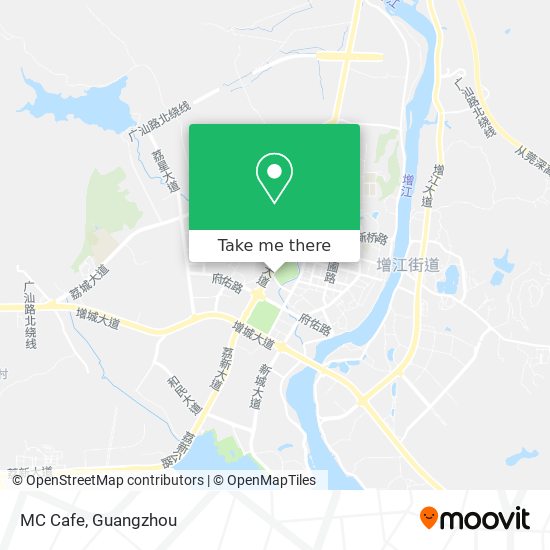 MC Cafe map