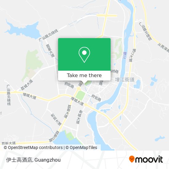 伊士高酒店 map