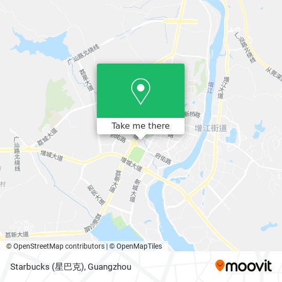 Starbucks (星巴克) map