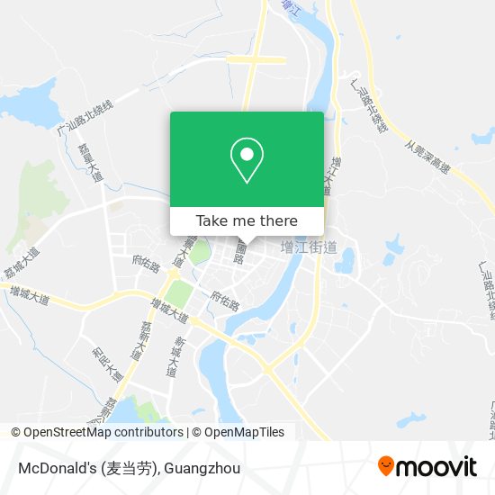 McDonald's (麦当劳) map