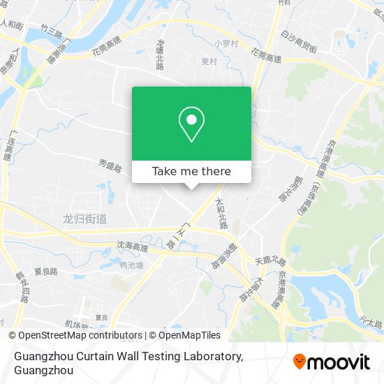 Guangzhou Curtain Wall Testing Laboratory map