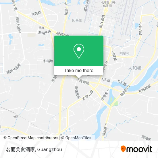 名丽美食酒家 map