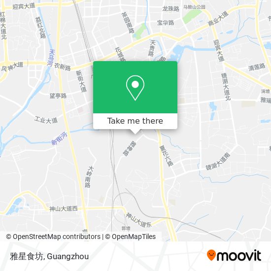 雅星食坊 map