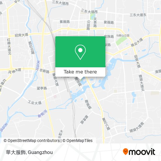 華大服飾 map