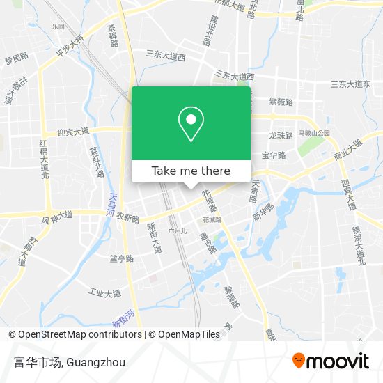 富华市场 map