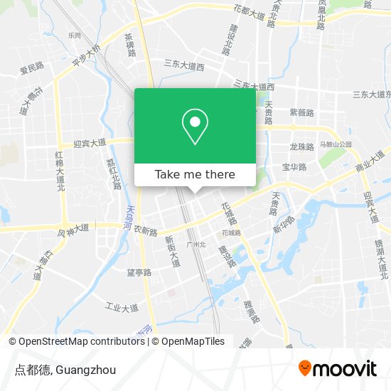 点都德 map