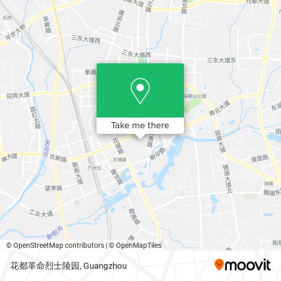 花都革命烈士陵园 map