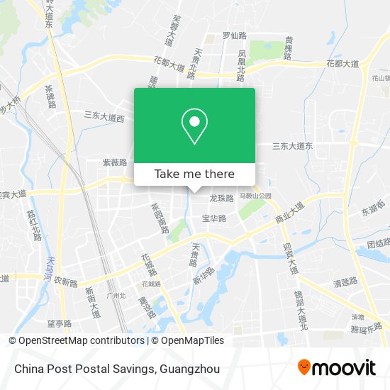 China Post Postal Savings map