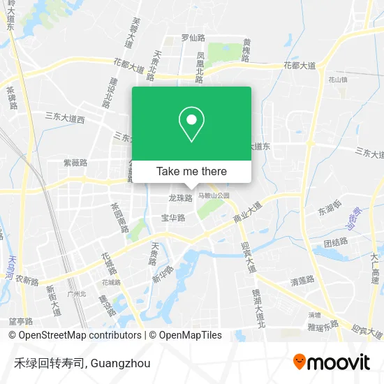 禾绿回转寿司 map