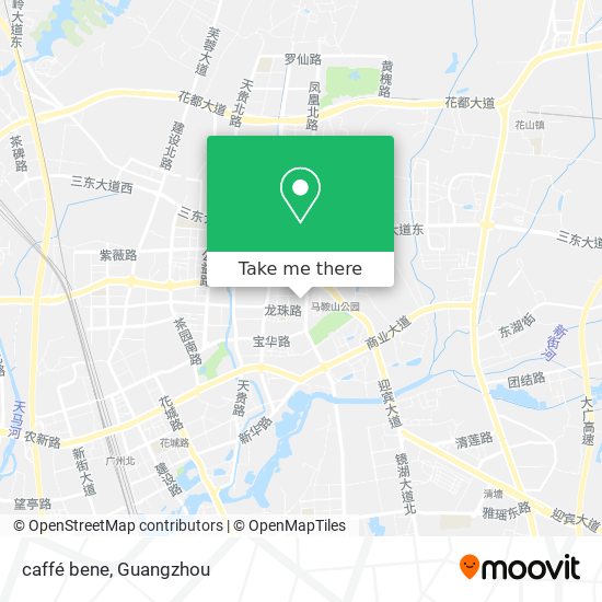 caffé bene map