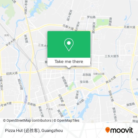 Pizza Hut (必胜客) map