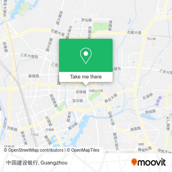中国建设银行 map