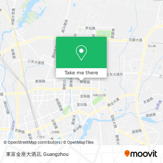 東富金座大酒店 map