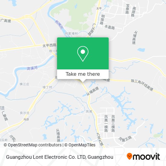 Guangzhou Lont Electronic Co. LTD map
