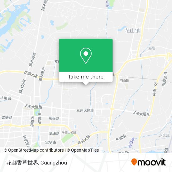 花都香草世界 map
