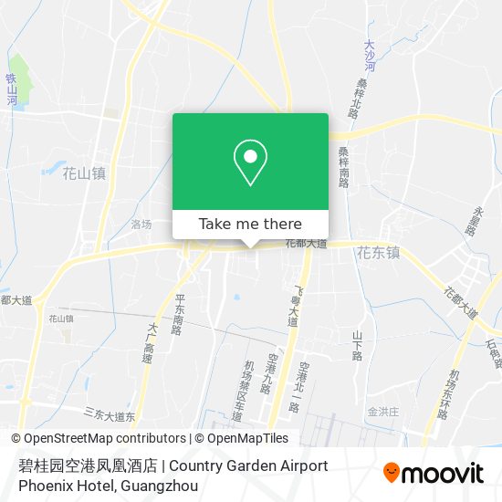 碧桂园空港凤凰酒店 | Country Garden Airport Phoenix Hotel map