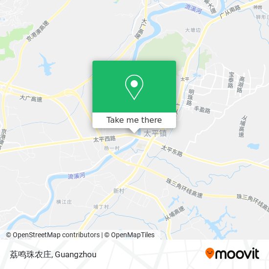 荔鸣珠农庄 map