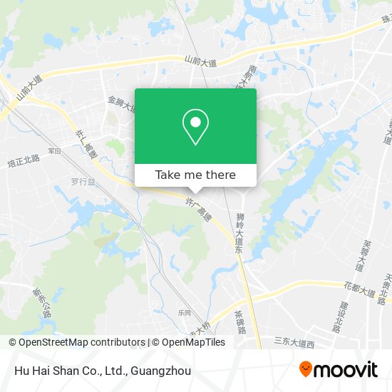 Hu Hai Shan Co., Ltd. map