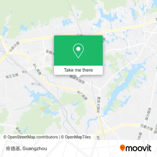 肯德基 map