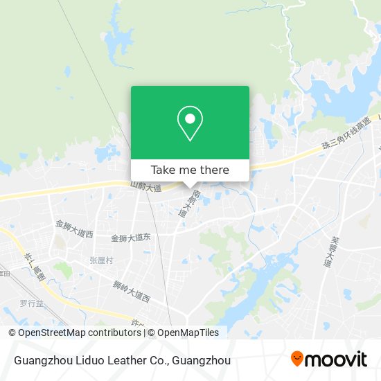 Guangzhou Liduo Leather Co. map