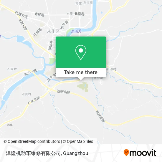 泽隆机动车维修有限公司 map