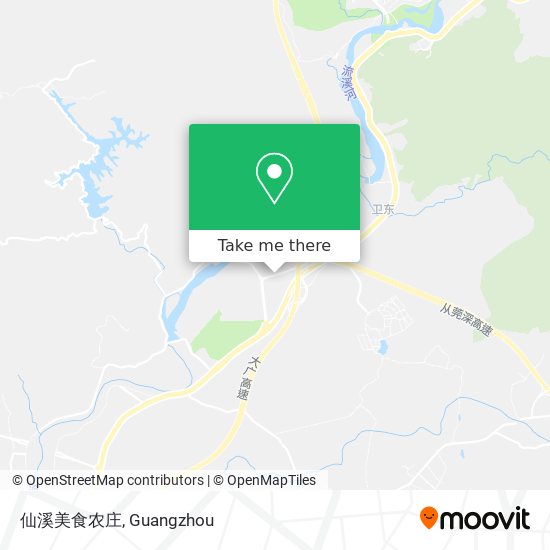 仙溪美食农庄 map
