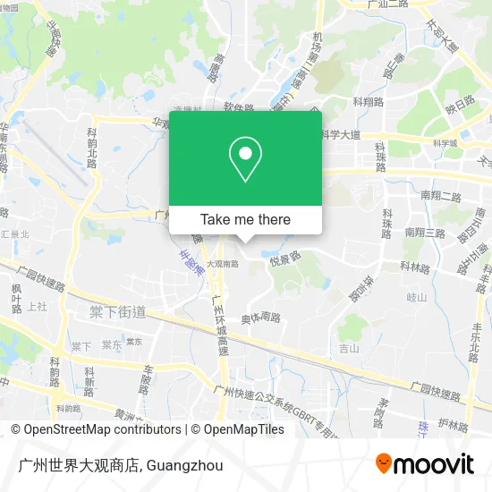 广州世界大观商店 map