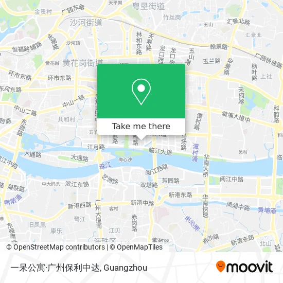 一呆公寓·广州保利中达 map