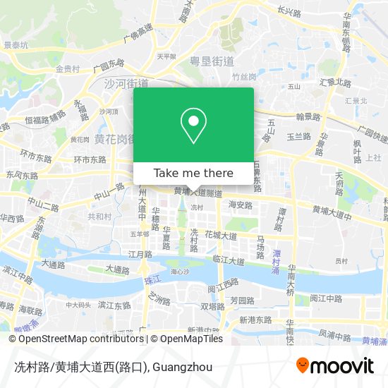 冼村路/黄埔大道西(路口) map