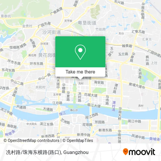 冼村路/珠海东横路(路口) map