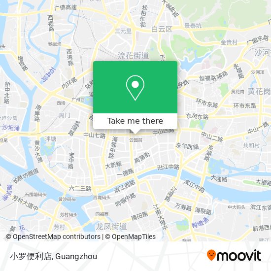 小罗便利店 map