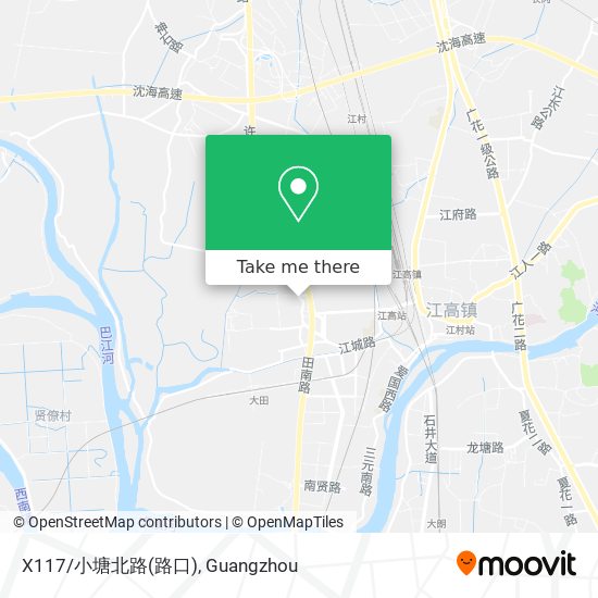 X117/小塘北路(路口) map