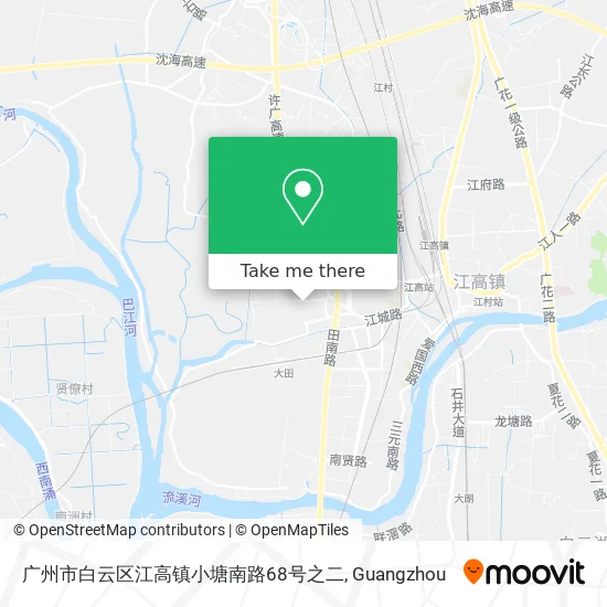 广州市白云区江高镇小塘南路68号之二 map