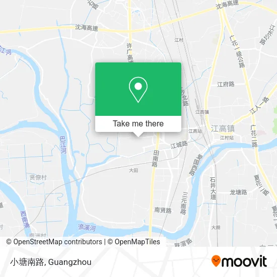 小塘南路 map